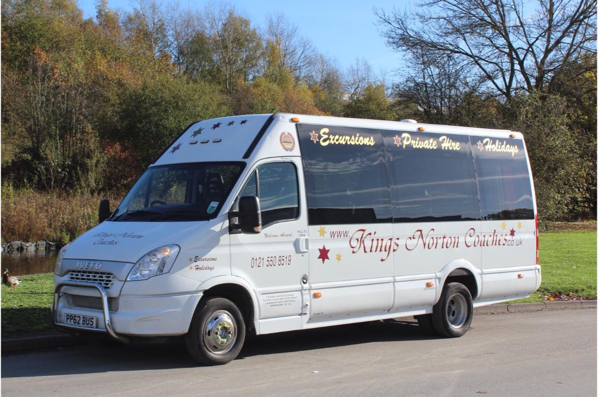 16 seater minibus hire with driver